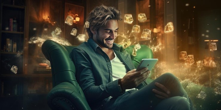 মোবাইলে কয়েন গেম বিভাগ দেখার দৃশ্য